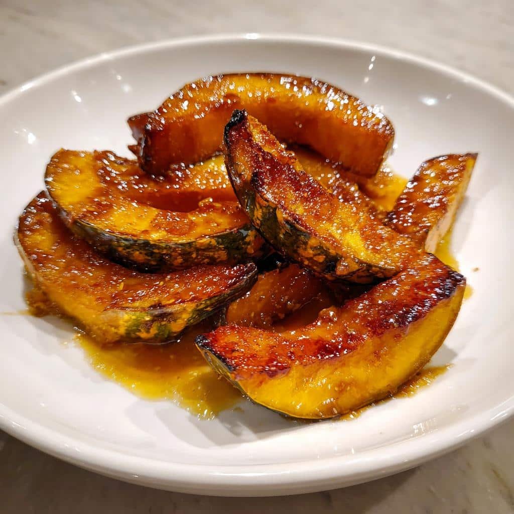 Air Fryer Miso Butter Acorn Squash