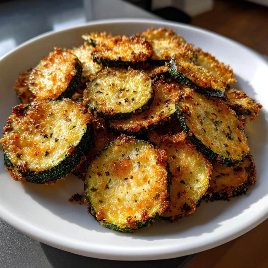 Air Fryer Zucchini Chips