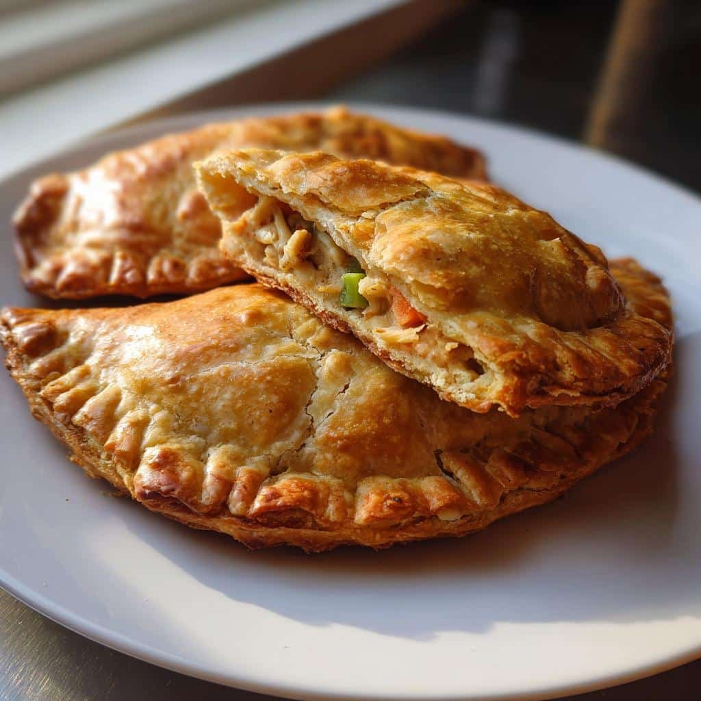 Air fryer chicken pot pie hand pies - detail 1