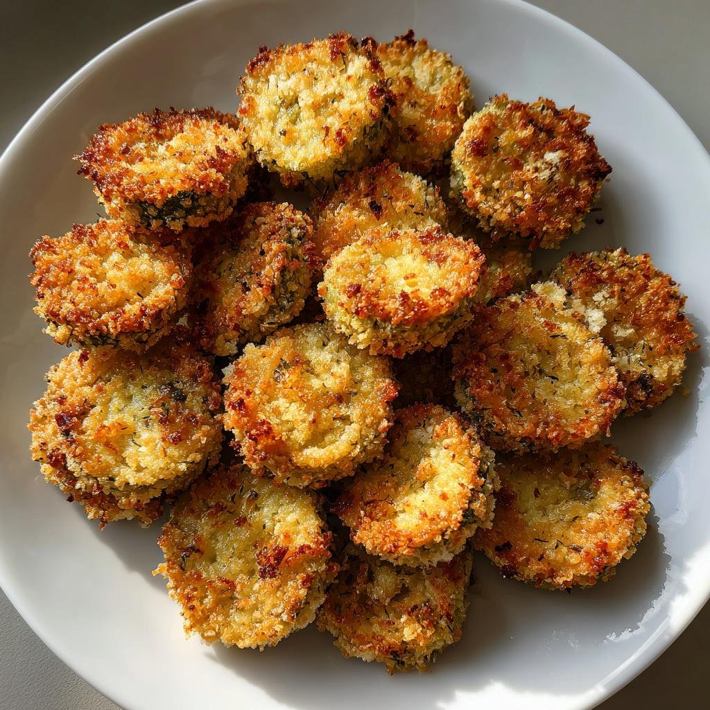 Air fryer dill pickle chips - detail 1