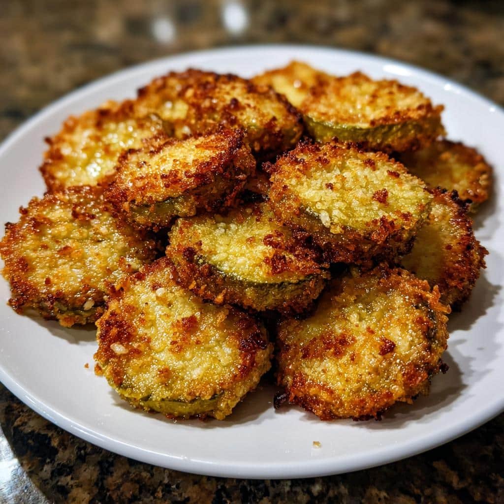 Air fryer dill pickle chips
