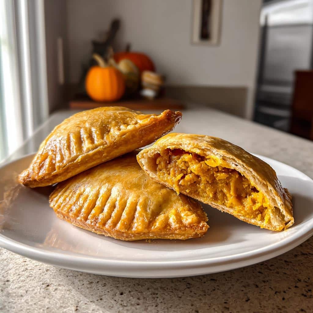Air fryer pumpkin hand pies - detail 1