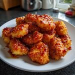 Air fryer sweet and sour chicken bites