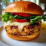 Air fryer turkey smash burgers
