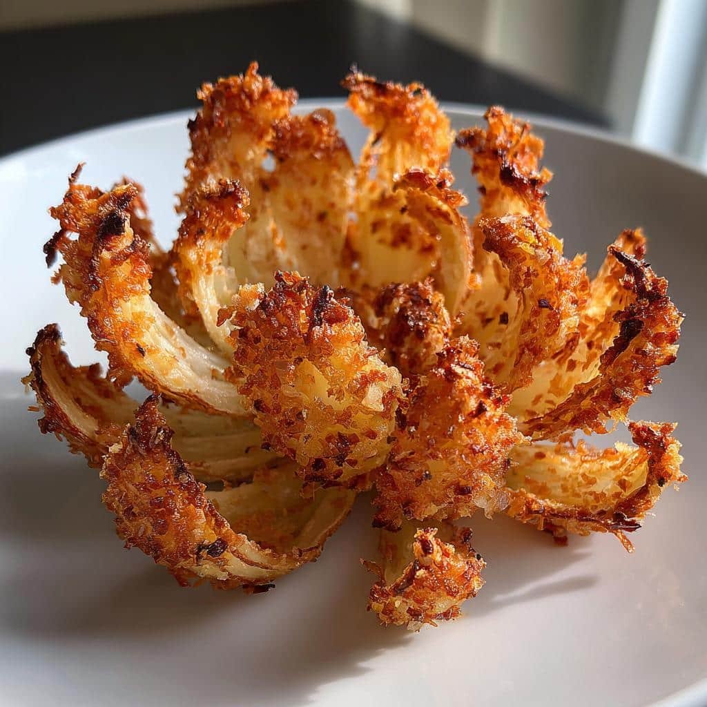 Baby Air Fryer Blooming Onions