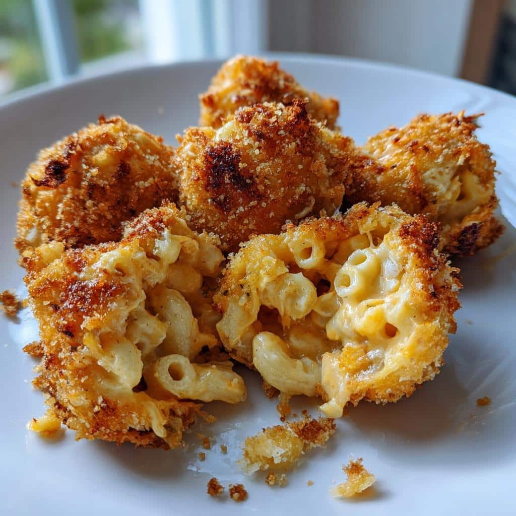 Buffalo Chicken Mac Bombs (Air Fryer)