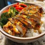 Cajun honey butter chicken bowls