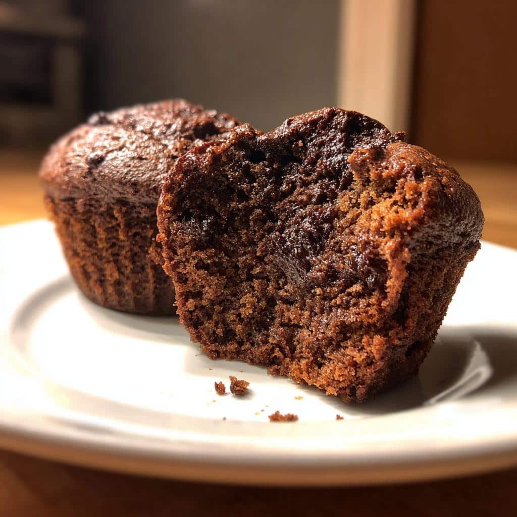 Cottage Cheese Chocolate Muffins Air Fryer