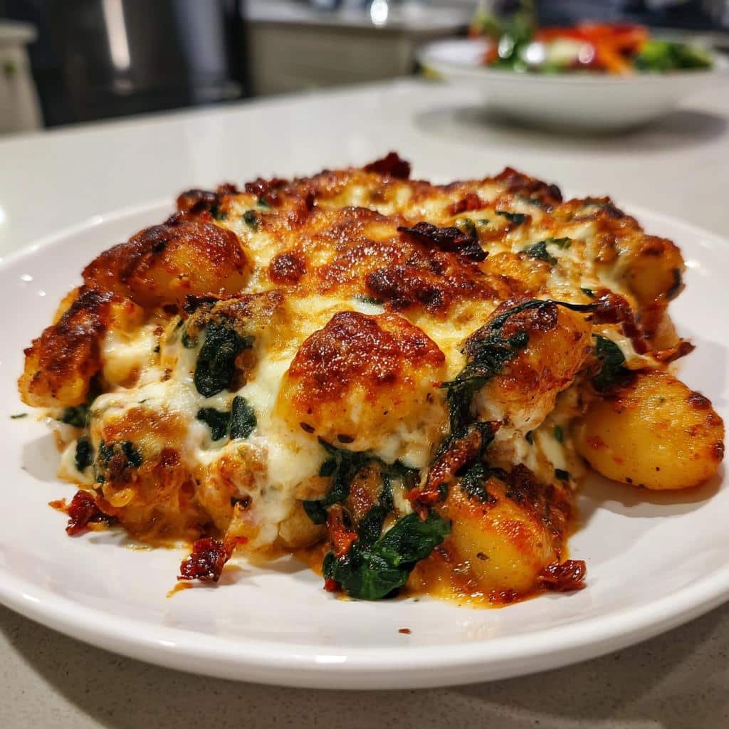 Creamy tuscan gnocchi bake - detail 1