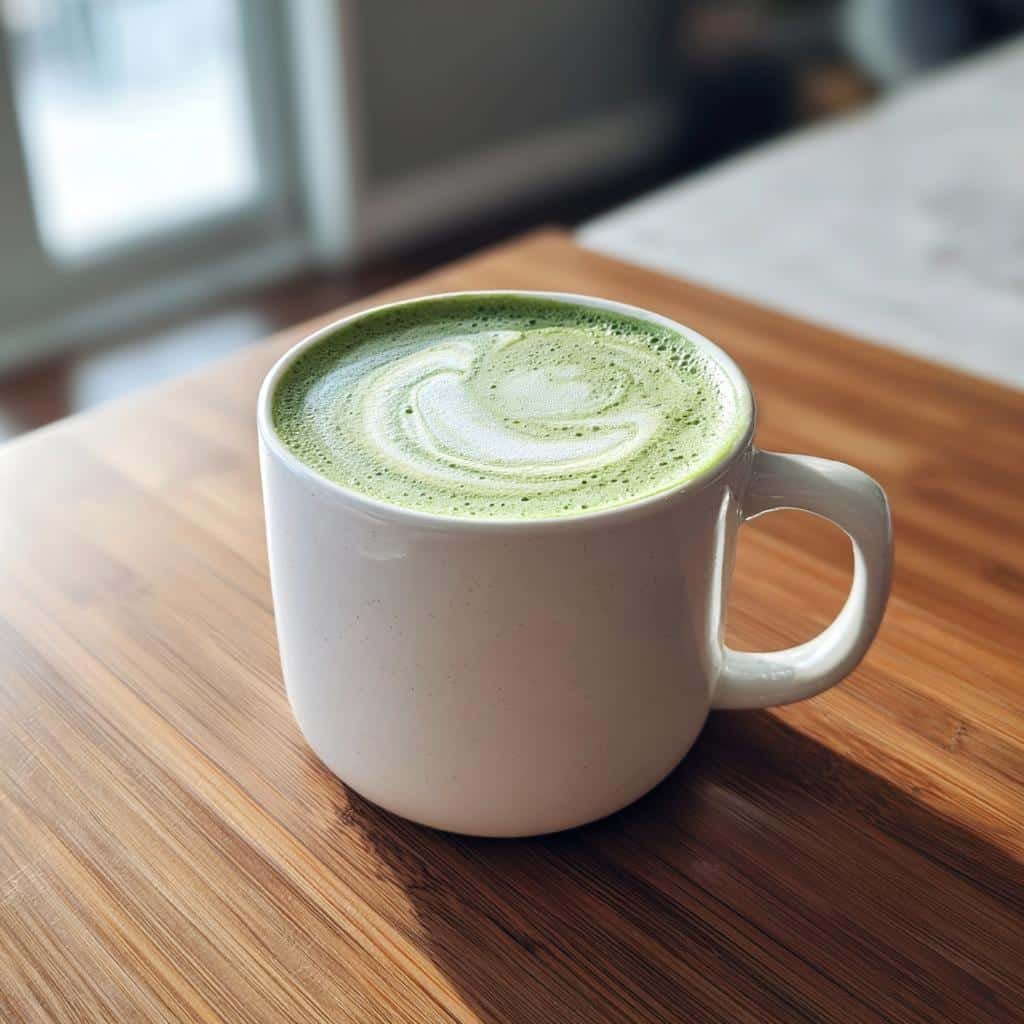 Dirty Matcha Latte - detail 1