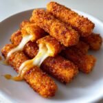 Flamin’ Hot Cheeto Mozzarella Sticks