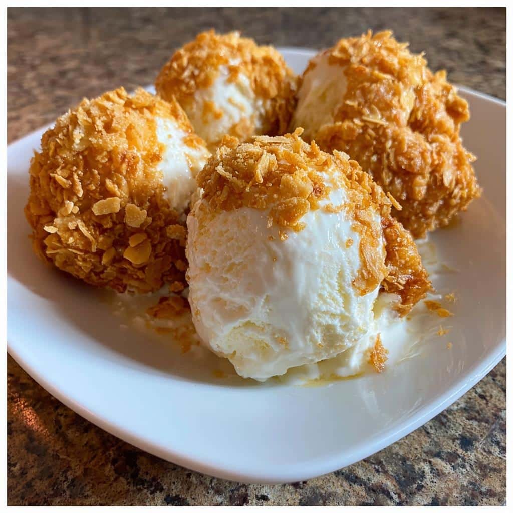 Fried Chicken Ice Cream Illusion Dessert - detail 1