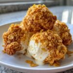 Fried Chicken Ice Cream Illusion Dessert