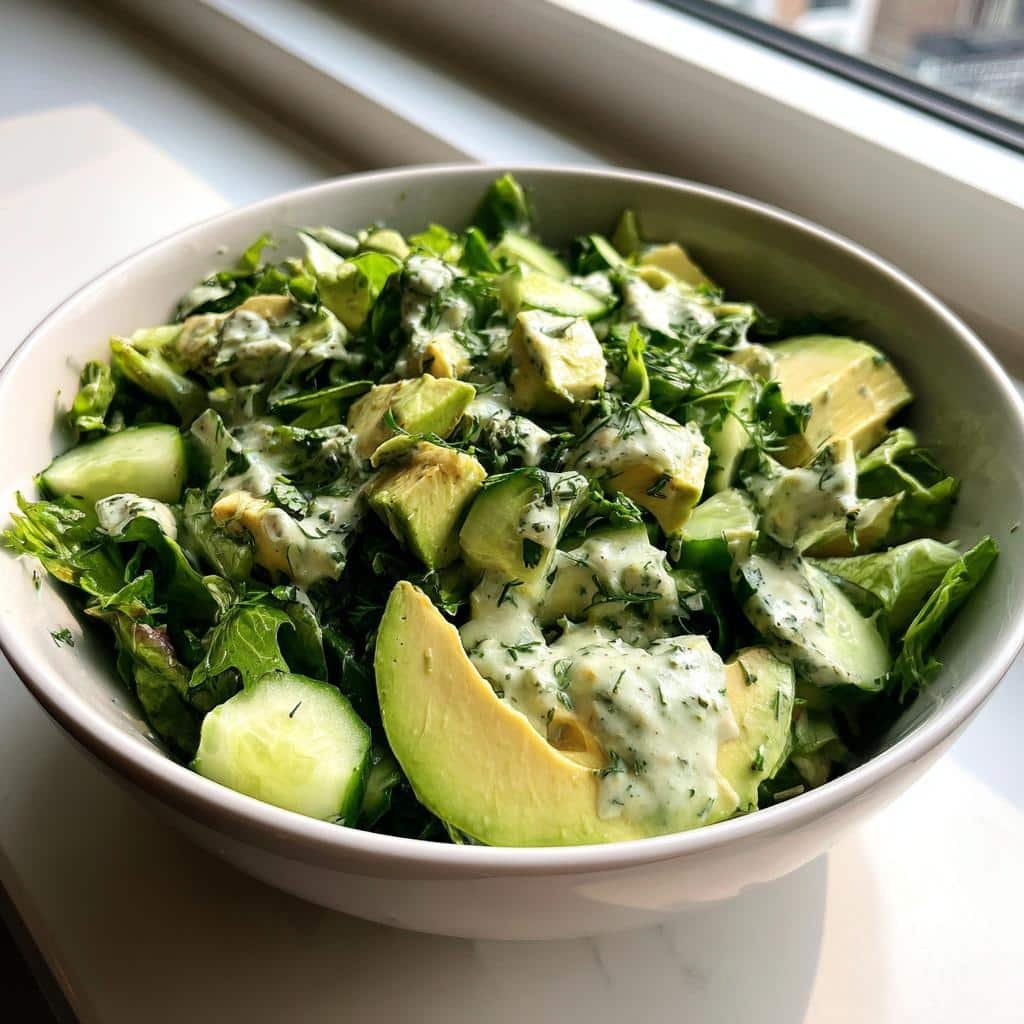 Green Goddess Salad - detail 1