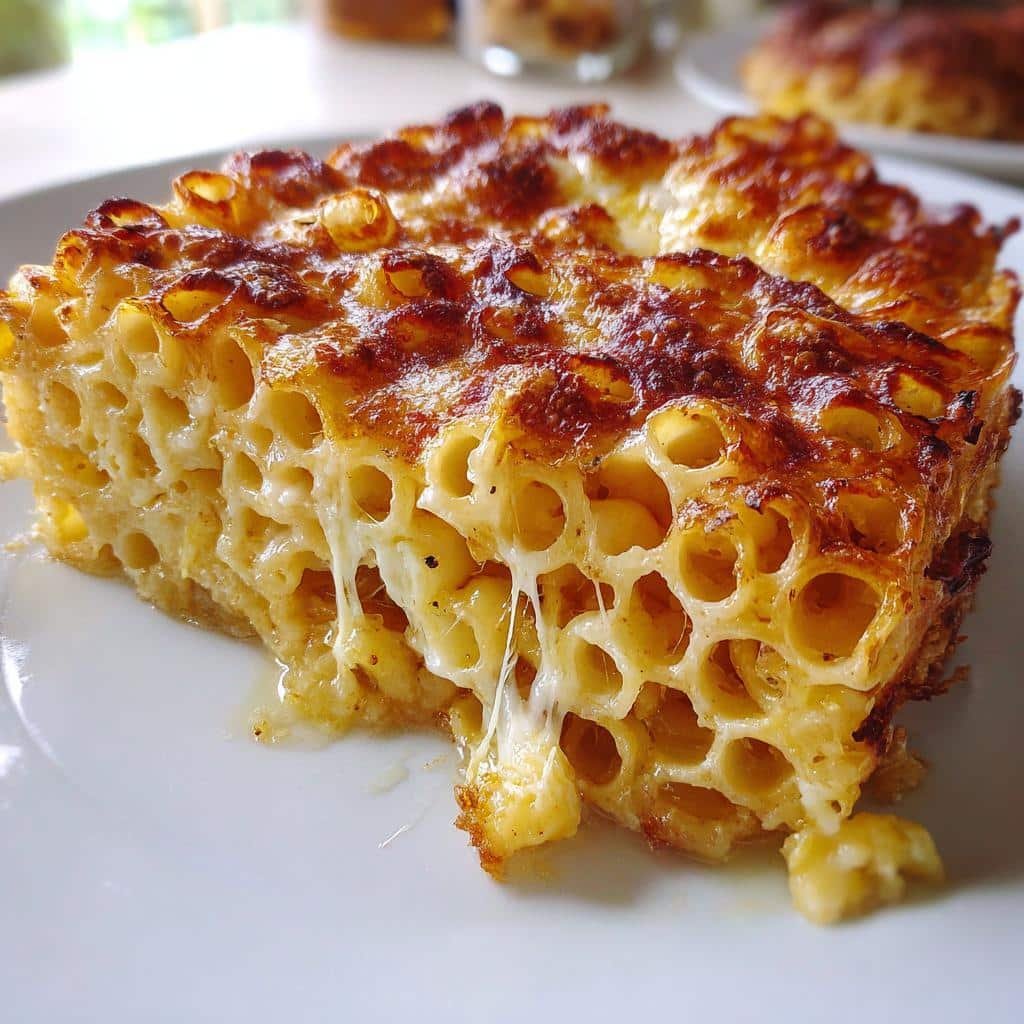 Honeycomb Pasta Cake - detail 1