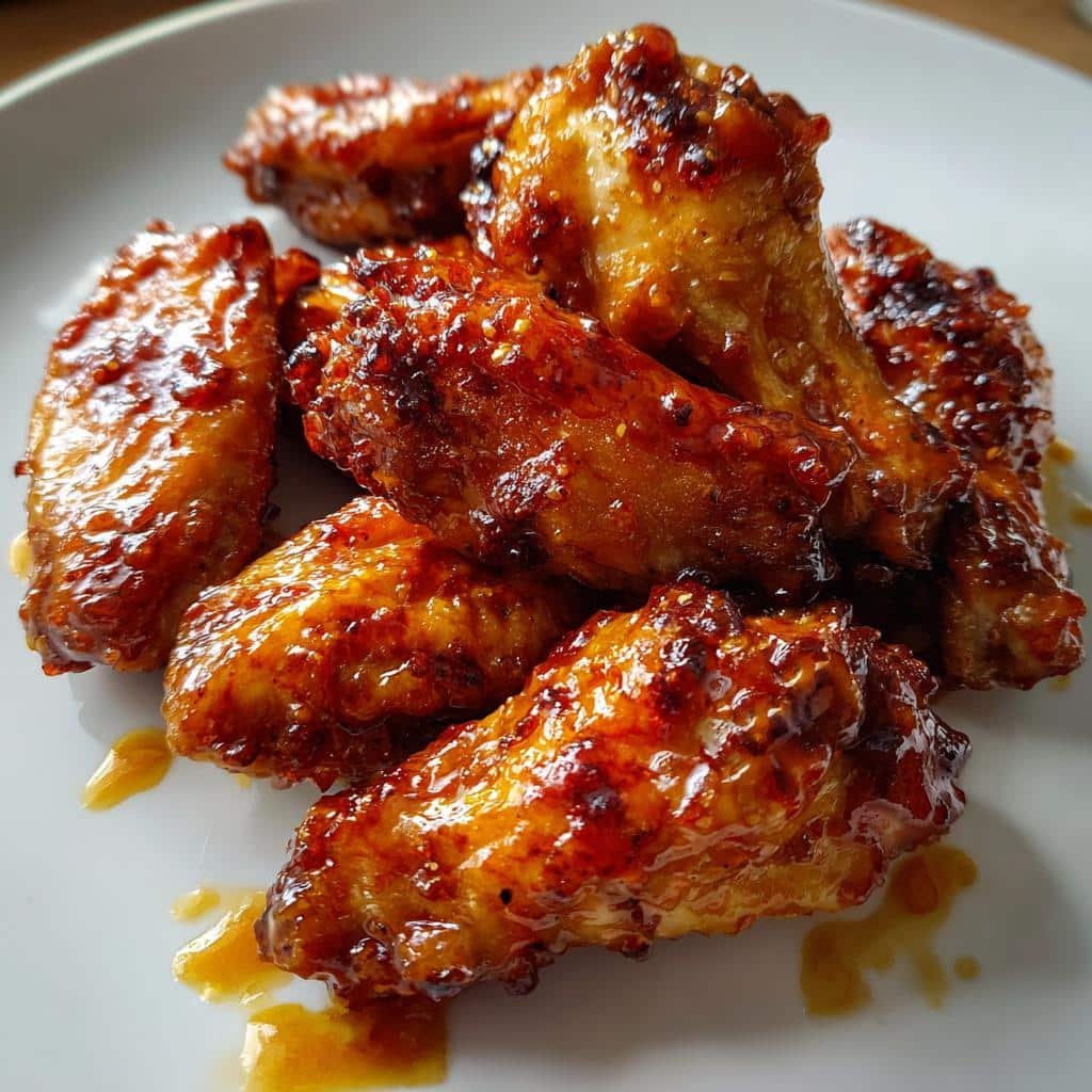 Howlin’ Hot Honey Chicken Wings