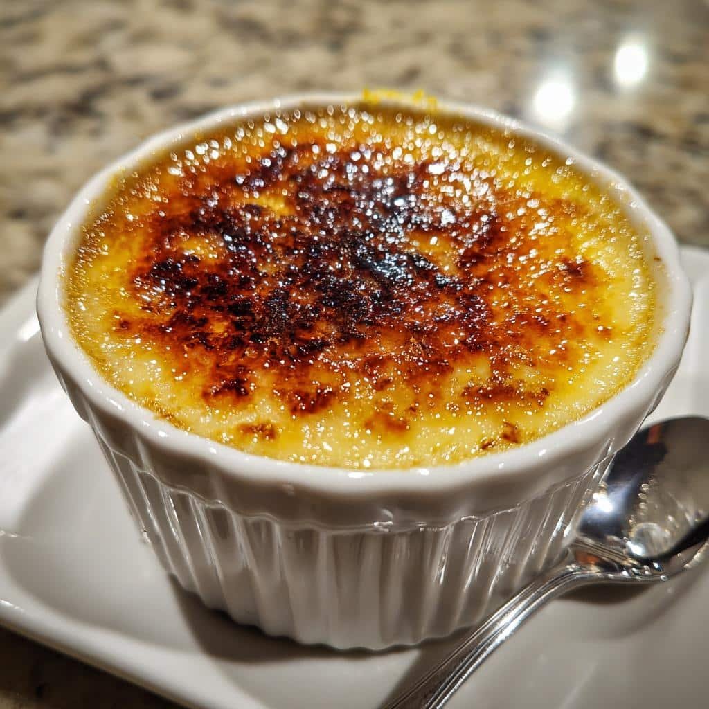 Lemon Brûlée Posset - detail 1