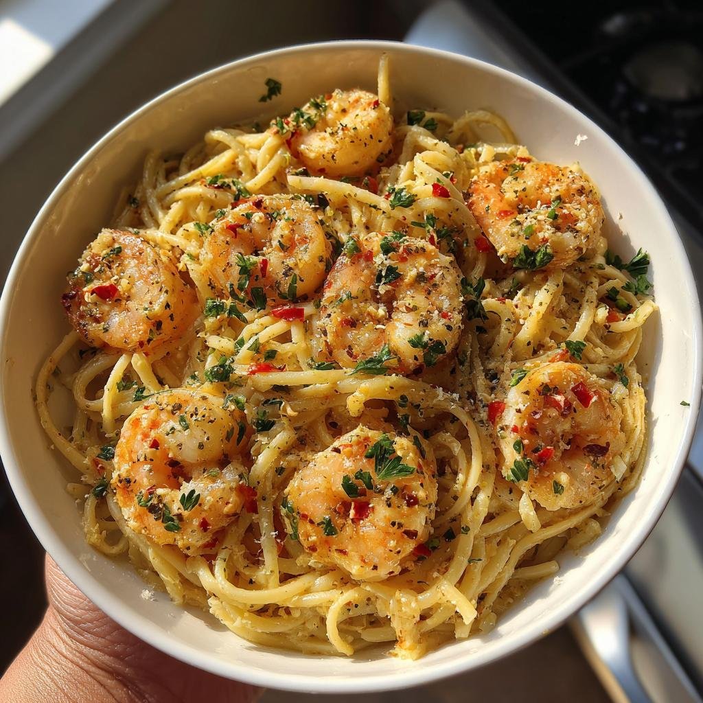“Marry Me” Shrimp Pasta - detail 1