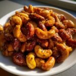 Miso maple roasted nuts