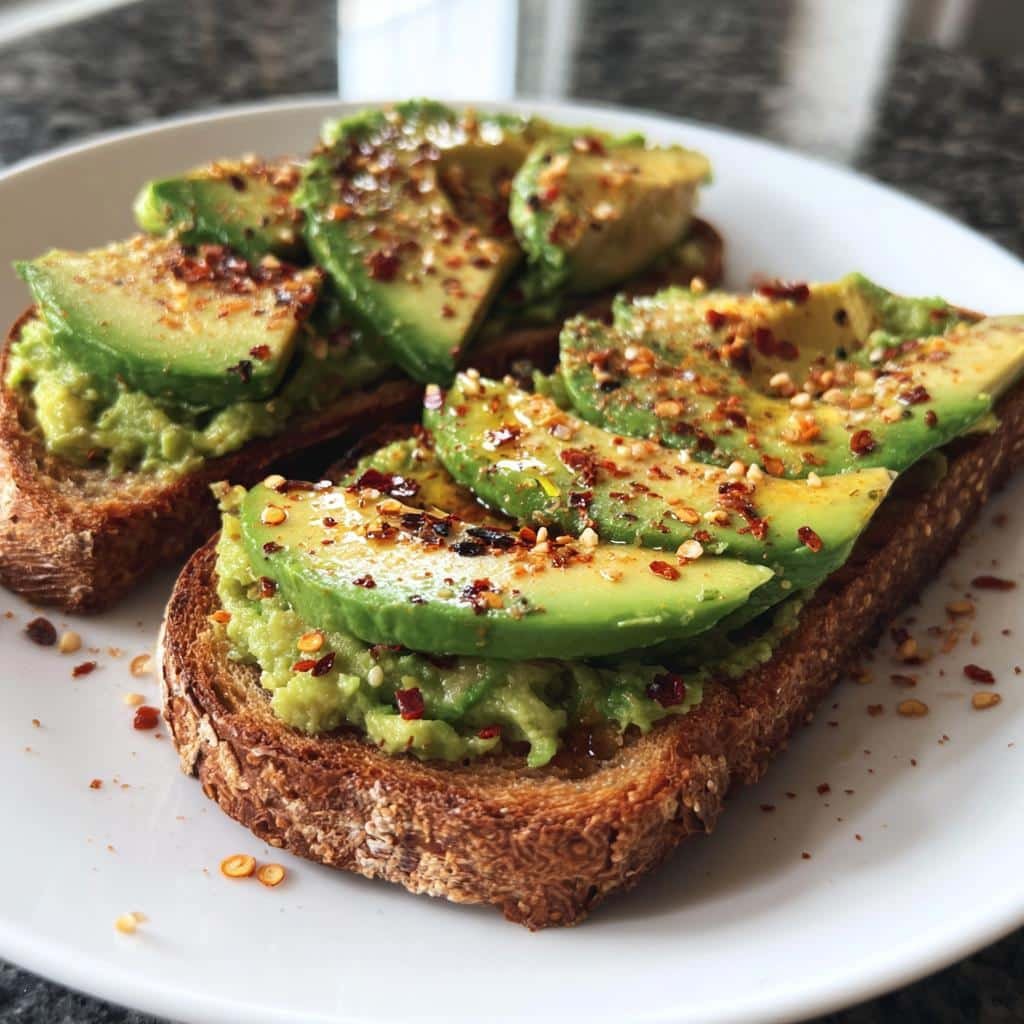 Savory Air Fryer Avocado Toast - detail 1