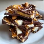 Snickers Date Bark