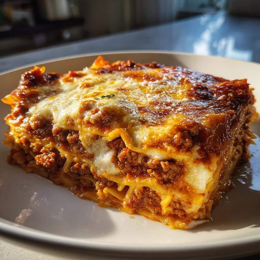 Spicy Ramen Lasagna - detail 1