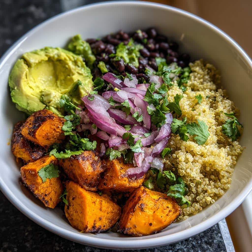Sweet Potato Taco Bowls - detail 1