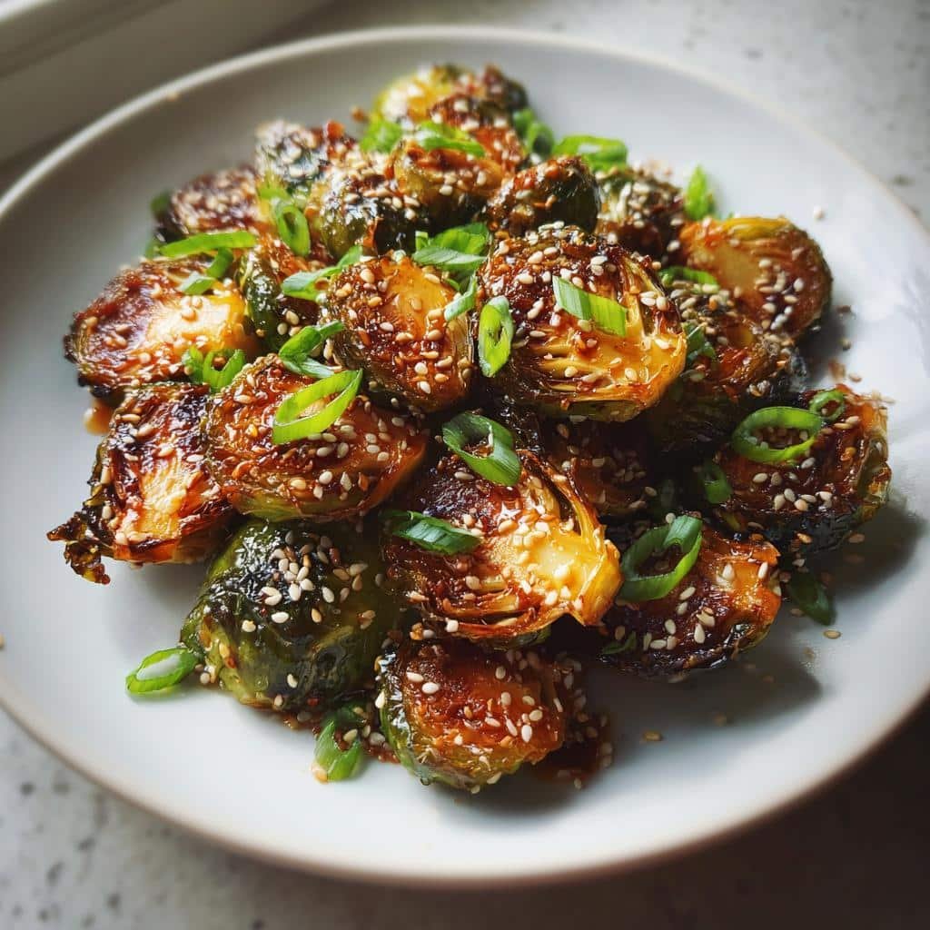 Sweet chili brussels sprout bites - detail 1