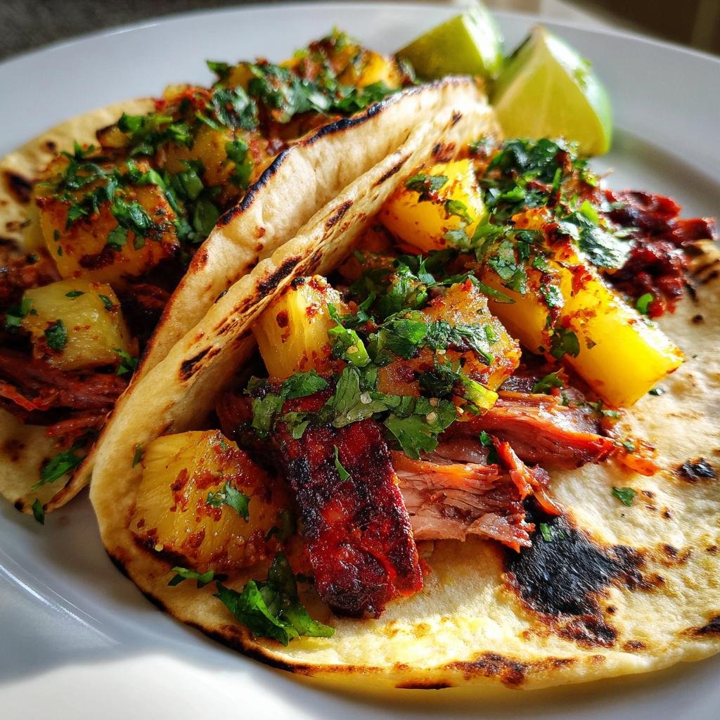 Tacos al Pastor - detail 1