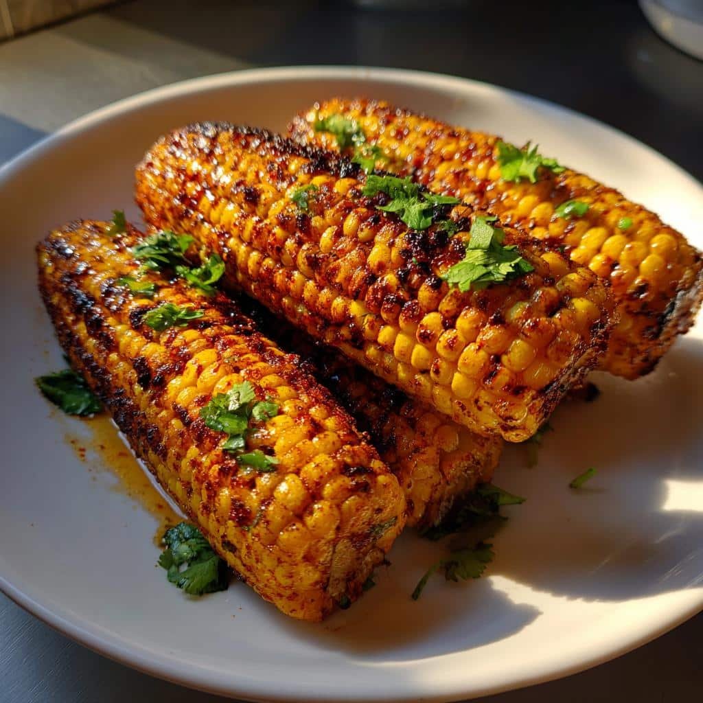 TikTok Corn Ribs with Chipotle Lime Air Fryer