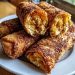 TikTok Street Corn Dip Egg Rolls Air Fryer