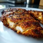 Air fryer Cajun spiced chicken breast