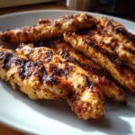 Air fryer Greek yogurt marinated chicken