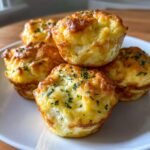 Air fryer cottage cheese egg bites