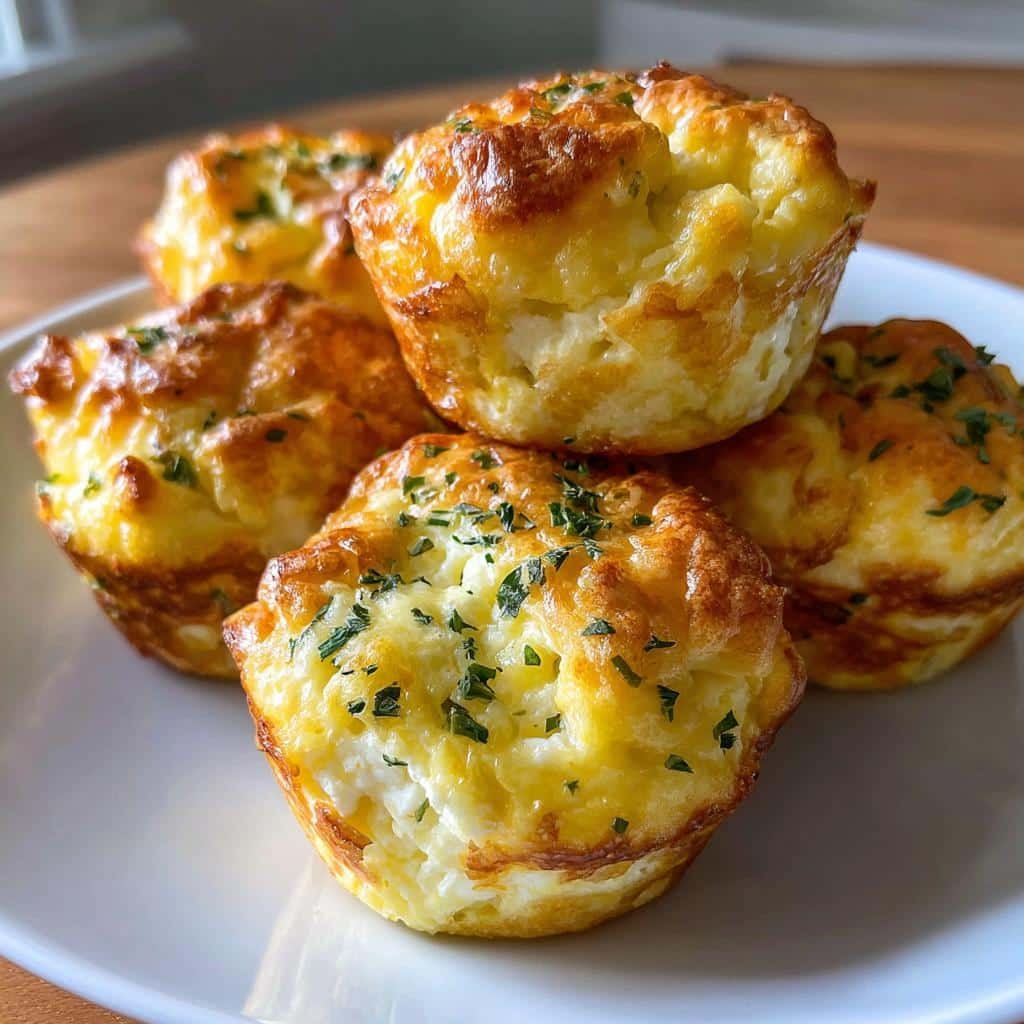 Air fryer cottage cheese egg bites