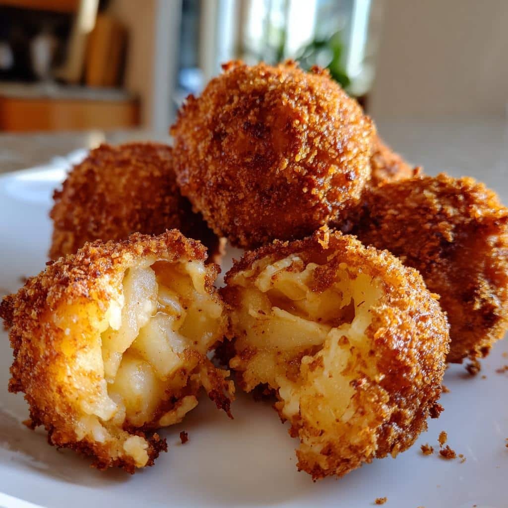 air fryer apple bombs