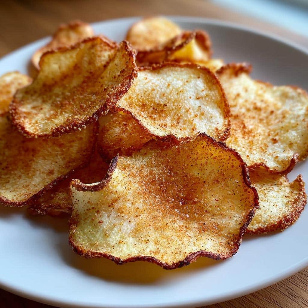 air fryer apple chips