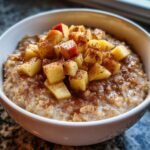 air fryer apple cinnamon oatmeal