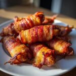 air fryer bacon wrapped dates