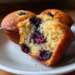 air fryer blueberry muffins