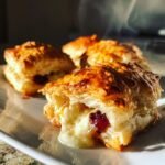 air fryer brie and cranberry bonbons