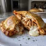 air fryer chicken calzone