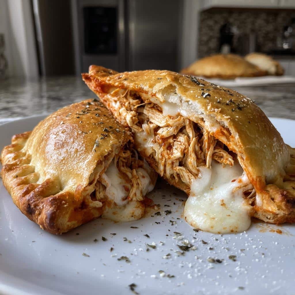 air fryer chicken calzone