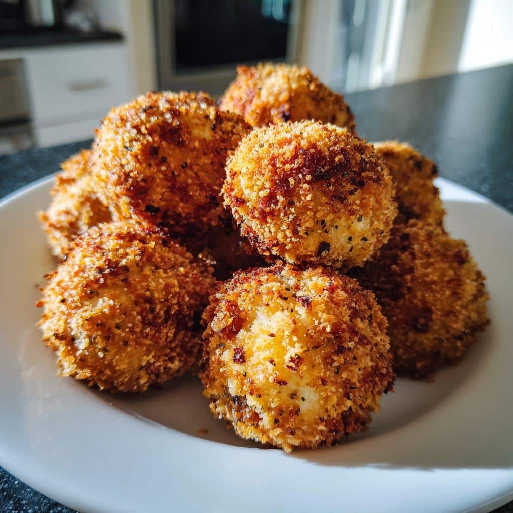 air fryer christmas pudding bombs