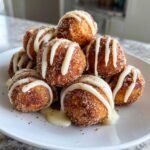 air fryer cinnamon roll bites
