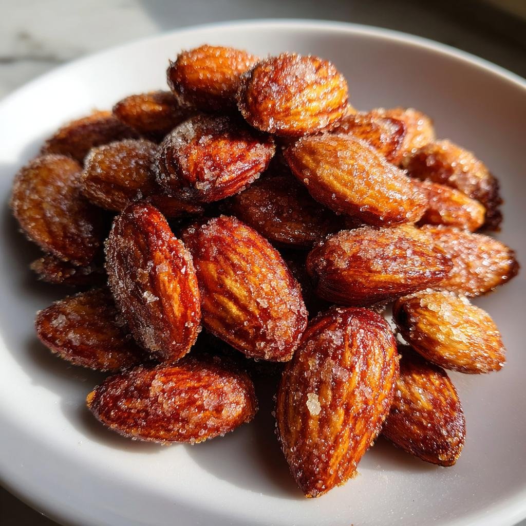 air fryer cinnamon sugar almonds