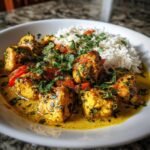air fryer coconut curry chicken
