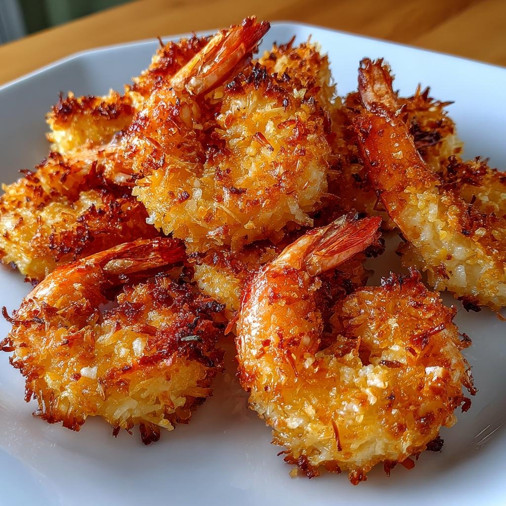 air fryer coconut shrimp