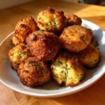 air fryer cornbread stuffing balls