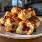 air fryer cranberry brie bites